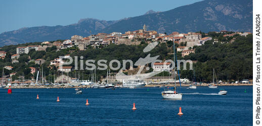 Golfe de Porto-Vecchio - © Philip Plisson / Plisson La Trinité / AA36234 - Photo Galleries - Town [Corsica]