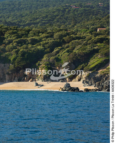 Corsica - © Philip Plisson / Plisson La Trinité / AA36322 - Photo Galleries - Beach