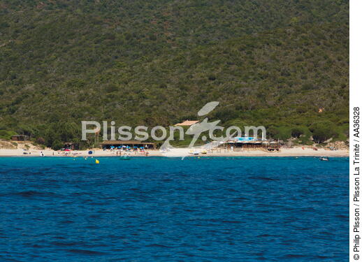 Corsica - © Philip Plisson / Plisson La Trinité / AA36328 - Photo Galleries - Beach