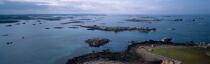 Aber Wrac'h, the largest estuaries Breton © Philip Plisson / Plisson La Trinité / AA36346 - Photo Galleries - Horizontal panoramic