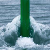 Input current of the Gulf of Morbihan © Philip Plisson / Plisson La Trinité / AA36356 - Photo Galleries - Buoys and beacons