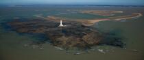 Le phare de Cordouan sur l'estuaire de la Gironde © Philip Plisson / Plisson La Trinité / AA36359 - Nos reportages photos - Phare [33]