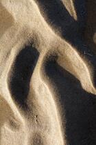 On the sand © Philip Plisson / Plisson La Trinité / AA36370 - Photo Galleries - Geomorphology
