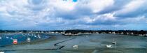 Basse mer sur la rivière de Crac'h © Philip Plisson / Plisson La Trinité / AA36377 - Nos reportages photos - Ville [56]