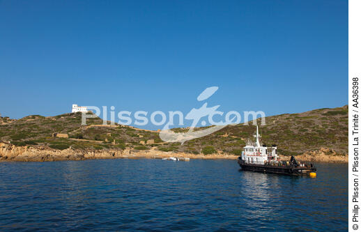 Les îles Sanguinaires, Corse - © Philip Plisson / Plisson La Trinité / AA36398 - Nos reportages photos - Signalisation maritime