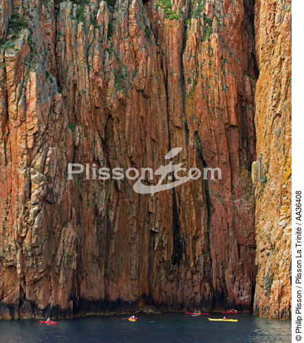 Golf de Porto, Corse - © Philip Plisson / Plisson La Trinité / AA36408 - Nos reportages photos - Vertical