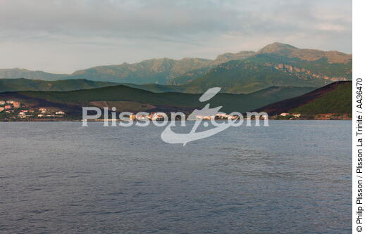 Corse - © Philip Plisson / Plisson La Trinité / AA36470 - Nos reportages photos - La France vue de la mer
