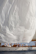 Classic week sails © Philip Plisson / Plisson La Trinité / AA36606 - Photo Galleries - Monohull