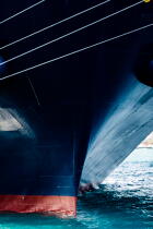CMA CGM Jules Verne © Philip Plisson / Plisson La Trinité / AA36655 - Nos reportages photos - Transport maritime