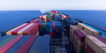 CMA CGM Jules Verne © Philip Plisson / Plisson La Trinité / AA37005 - Photo Galleries - Containerships, the excess