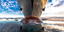 Fin d'été sur la côte ouest du Groenland © Philip Plisson / Plisson La Trinité / AA37053 - Nos reportages photos - Transport maritime