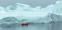 Fin d'été sur la côte ouest du Groenland © Philip Plisson / Plisson La Trinité / AA37062 - Nos reportages photos - Glacier