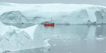 Fin d'été sur la côte ouest du Groenland © Philip Plisson / Plisson La Trinité / AA37064 - Nos reportages photos - Glacier