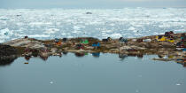 Fin d'été sur la côte ouest du Groenland © Philip Plisson / Plisson La Trinité / AA37068 - Nos reportages photos - Iceberg