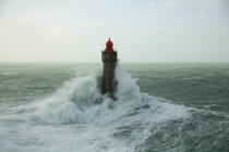 La Jument lighthouse © Philip Plisson / Plisson La Trinité / AA37212 - Photo Galleries - Sea