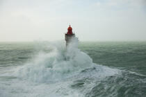 La Jument lighthouse © Philip Plisson / Pêcheur d’Images / AA37214 - Photo Galleries - Rough seas