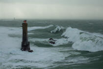Nividic lighthouse © Philip Plisson / Pêcheur d’Images / AA37227 - Photo Galleries - Rough seas