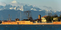 Venise en hivers. © Philip Plisson / Plisson La Trinité / AA37342 - Nos reportages photos - Venise