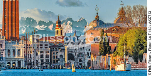 Venice in winter - © Philip Plisson / Plisson La Trinité / AA37343 - Photo Galleries - Snow