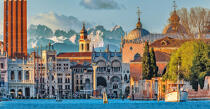 Venise en hivers. © Philip Plisson / Plisson La Trinité / AA37343 - Nos reportages photos - Ville [It]