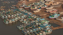 Le Delta du Nil - Egypte © Philip Plisson / Plisson La Trinité / AA37359 - Nos reportages photos - Vue aérienne