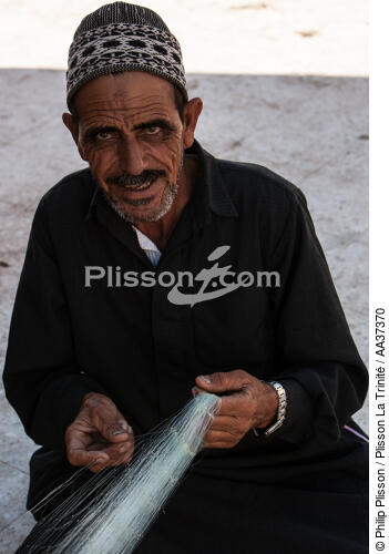 Le Delta du Nil - Egypte - © Philip Plisson / Plisson La Trinité / AA37370 - Nos reportages photos - Pêcheur