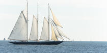 La Goélette Atlantic © Philip Plisson / Pêcheur d’Images / AA37389 - Nos reportages photos - Yachting