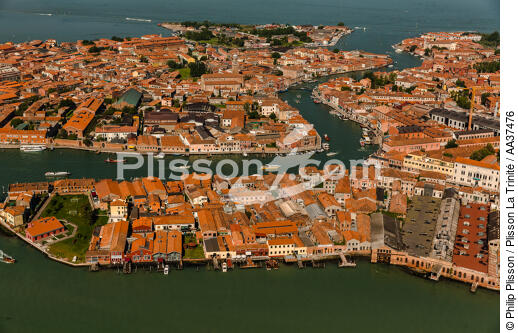 l'île de Murano - © Philip Plisson / Plisson La Trinité / AA37476 - Nos reportages photos - Lagune de Venise