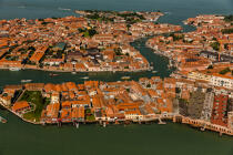 l'île de Murano © Philip Plisson / Plisson La Trinité / AA37476 - Nos reportages photos - Vue aérienne