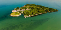 L'île de Povoglia dans la Lagune de Venise © Philip Plisson / Plisson La Trinité / AA37483 - Nos reportages photos - Site [It]