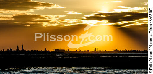 La lagune de Venise - © Philip Plisson / Plisson La Trinité / AA37497 - Nos reportages photos - Lumière