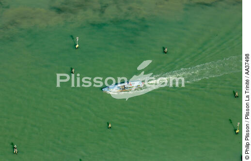 Un chenal de la Lagune de Venise - © Philip Plisson / Plisson La Trinité / AA37498 - Nos reportages photos - Termes divers