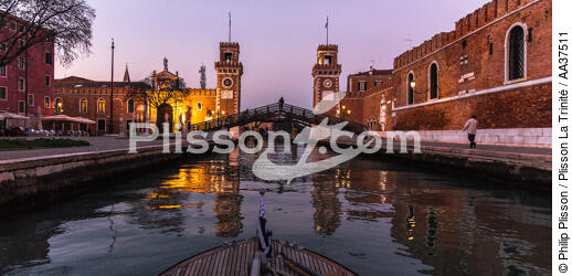 Venise - © Philip Plisson / Plisson La Trinité / AA37511 - Nos reportages photos - Ville [It]