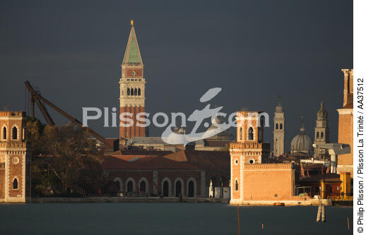 Venise - © Philip Plisson / Plisson La Trinité / AA37512 - Nos reportages photos - Venise