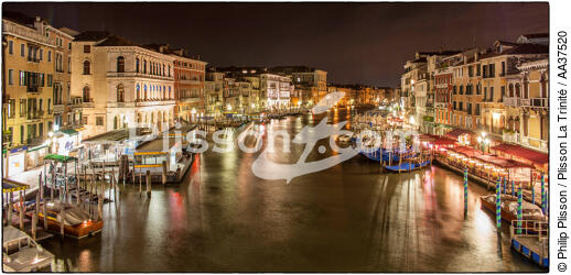 Venise - © Philip Plisson / Plisson La Trinité / AA37520 - Nos reportages photos - Venise