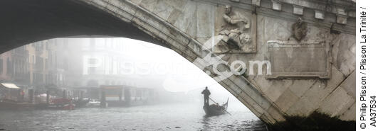 Venise - © Philip Plisson / Plisson La Trinité / AA37534 - Nos reportages photos - Venise