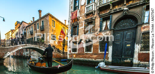 Venise - © Philip Plisson / Plisson La Trinité / AA37547 - Nos reportages photos - Venise