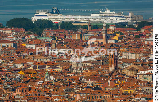 Venise - © Philip Plisson / Plisson La Trinité / AA37576 - Nos reportages photos - Venise