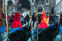 Venice Carnival © Philip Plisson / Plisson La Trinité / AA37597 - Photo Galleries - Venice