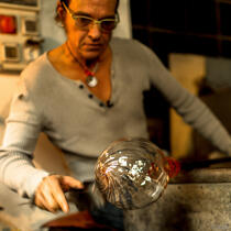 Le Travail du verre sur Murano © Philip Plisson / Plisson La Trinité / AA37602 - Nos reportages photos - Site [It]