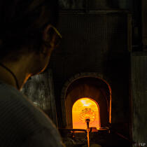 Le Travail du verre sur Murano © Philip Plisson / Plisson La Trinité / AA37603 - Nos reportages photos - Format carré