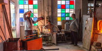Le Travail du verre sur Murano © Philip Plisson / Plisson La Trinité / AA37605 - Nos reportages photos - Murano