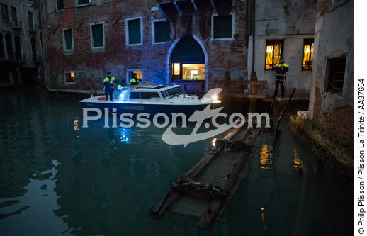 Venise - © Philip Plisson / Plisson La Trinité / AA37654 - Nos reportages photos - Venise