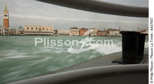 Venise - © Philip Plisson / Plisson La Trinité / AA37657 - Nos reportages photos - Venise