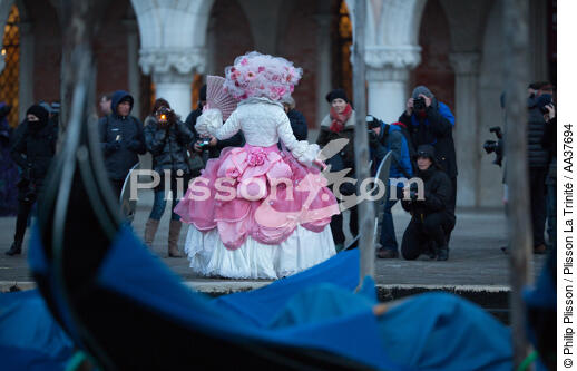 Carnaval de Venise - © Philip Plisson / Plisson La Trinité / AA37694 - Nos reportages photos - Fête