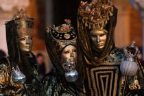 Carnaval de Venise © Philip Plisson / Plisson La Trinité / AA37697 - Nos reportages photos - Venise