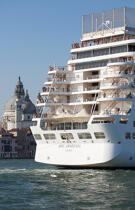 Traffic des paquebots à Venise © Philip Plisson / Plisson La Trinité / AA37705 - Nos reportages photos - Venise