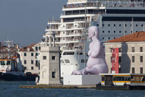 Traffic des paquebots à Venise © Philip Plisson / Pêcheur d’Images / AA37709 - Nos reportages photos - Trafic maritime dans la lagune de Venise