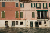 High tide in Venice © Philip Plisson / Plisson La Trinité / AA37712 - Photo Galleries - Town [It]