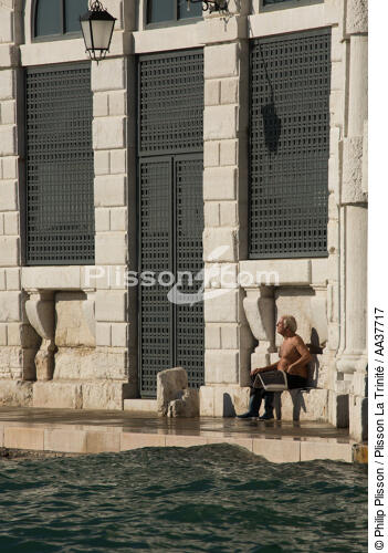 Grande marée à Venise - © Philip Plisson / Plisson La Trinité / AA37717 - Nos reportages photos - Acqua alta à Venise